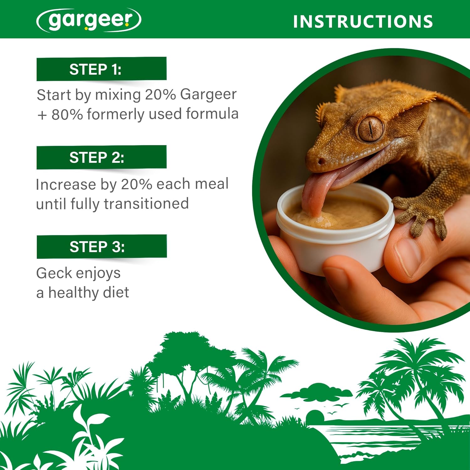 Picky Geck' - Rainforest Mist