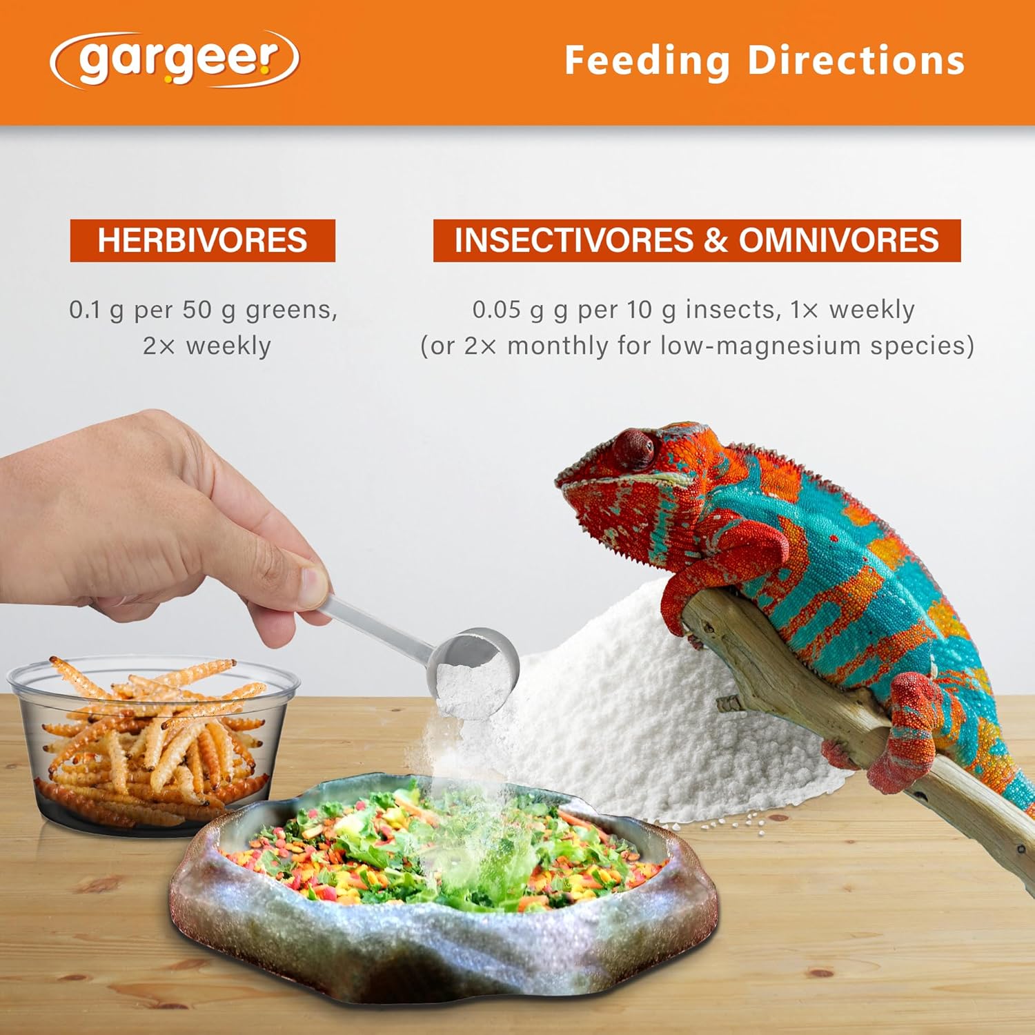 'Vitamin A Plus' Supplement for Reptiles | Retinyl Palmitate + Beta-Carotene | Supports Vision, Skin, Immune & Vitality | Geckos, Dragons, Tortoises, Turtles, Snakes | 3oz | Made in USA. Enjoy!