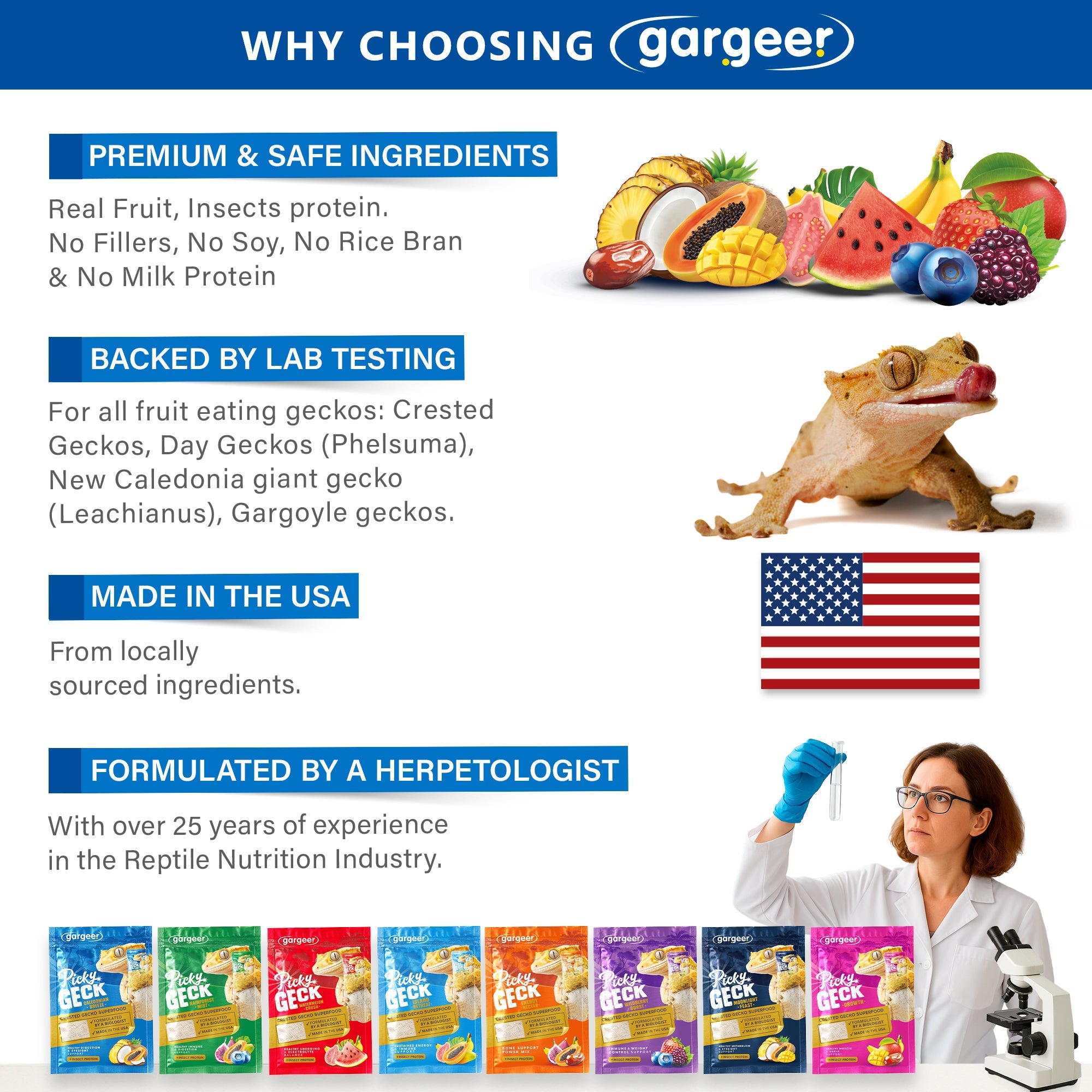 Picky Geck' - 8 Flavors Discovery Kit