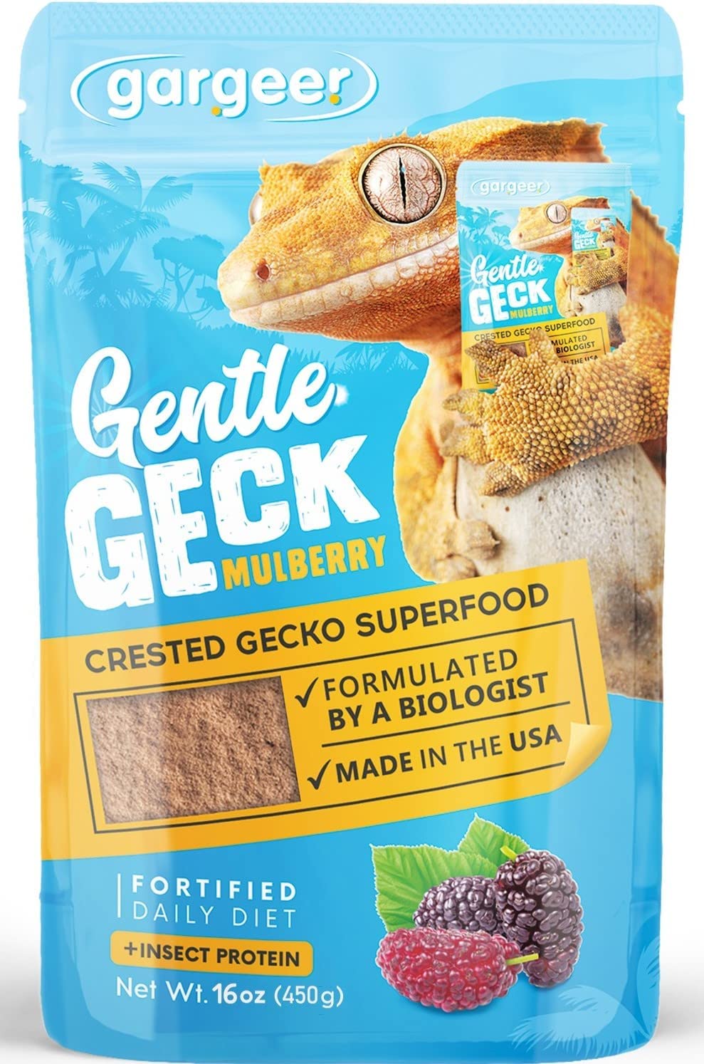 Complete Crested Gecko Food Diet Mulberry