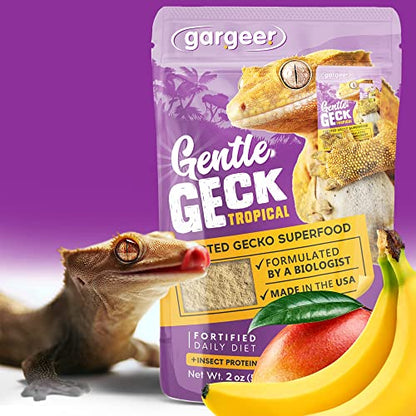 Complete Crested Gecko Food Diet Tropical