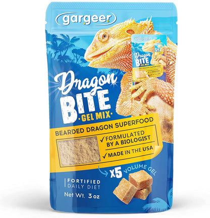 Bearded Dragon Food Complete Gel Diet for Both Juveniles and Adults