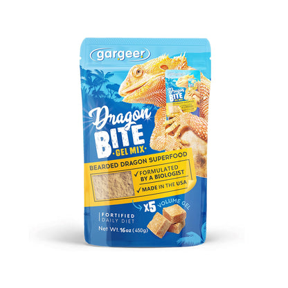 Bearded Dragon Food Complete Gel Diet for Both Juveniles and Adults