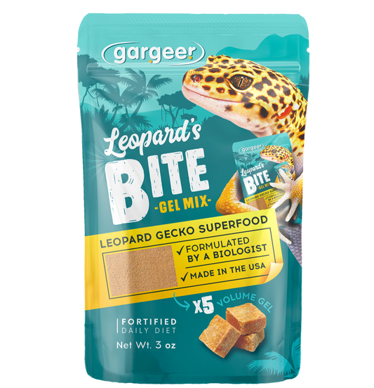Gargeer Leopard Gecko Food Complete Gel Diet for Both Juveniles and Adults