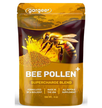 4oz Bee Pollen for The Picky Reptile. Boost Health, Digestion and Skin Regeneration! Enhanced with Real Organic Fruits, Vitamins, Minerals, Amino Acids, and Carotenoids. Made in USA. Enjoy!