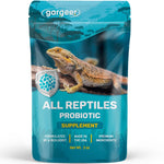 Front of the pouch of probiotic supplement for all reptiles