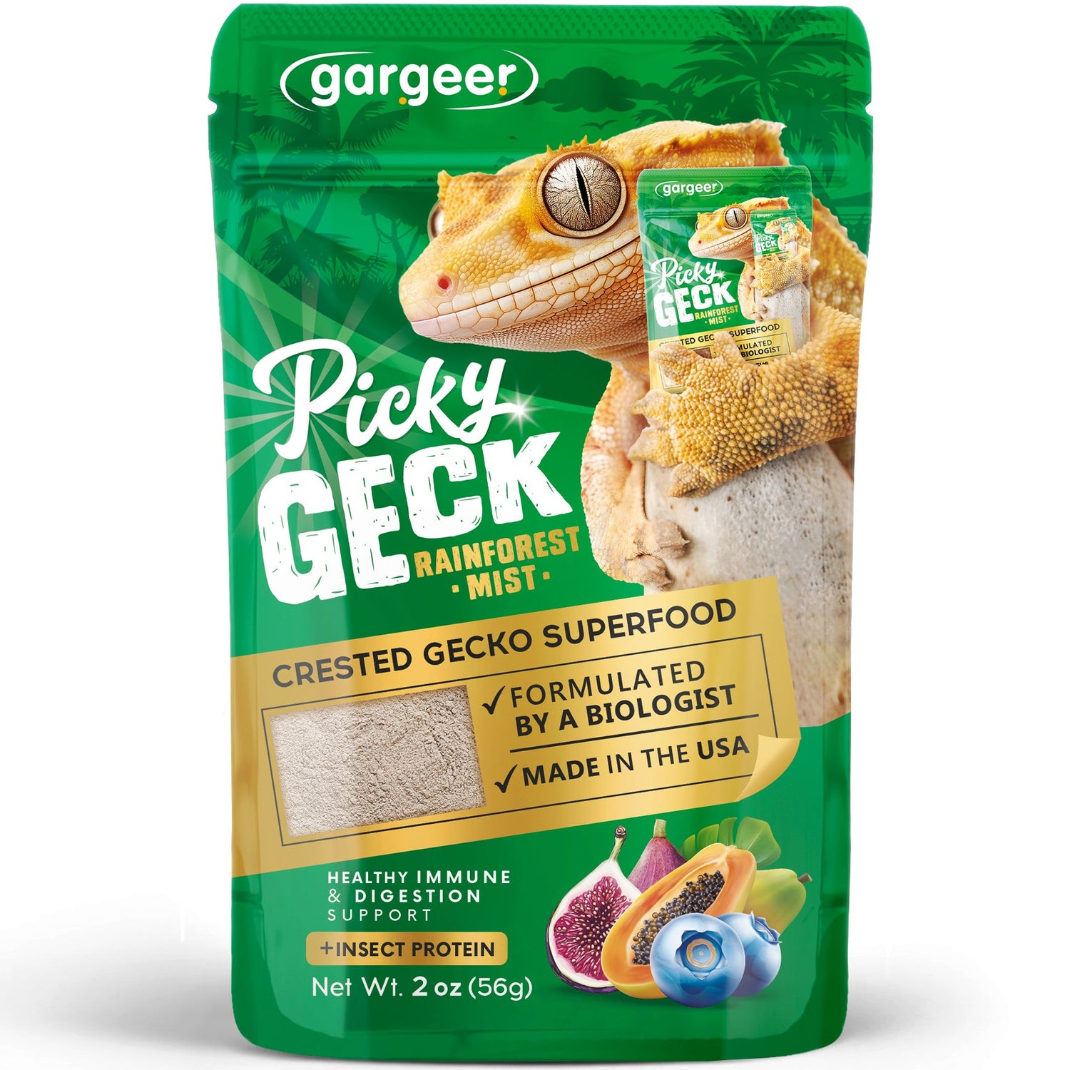 'Picky Geck' - Rainforest Mist