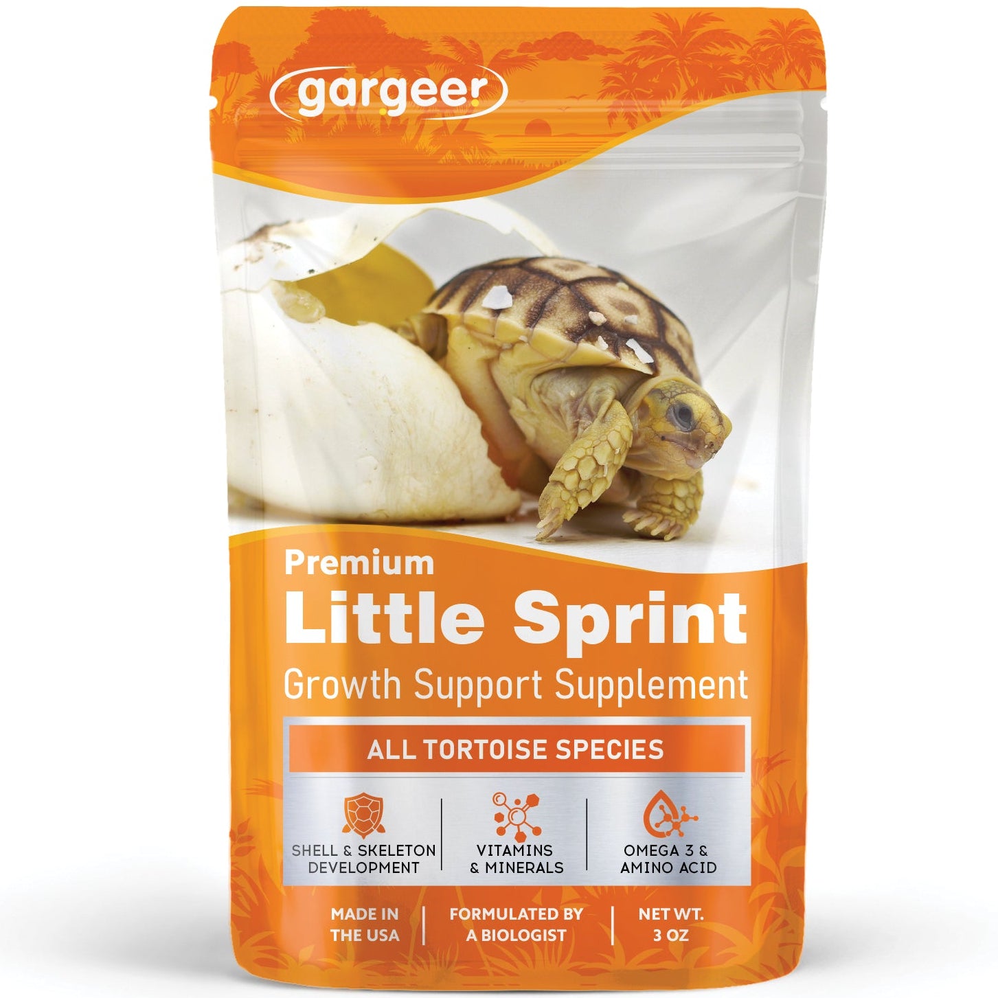 Tortoise Juvenile Growth Support Supplement