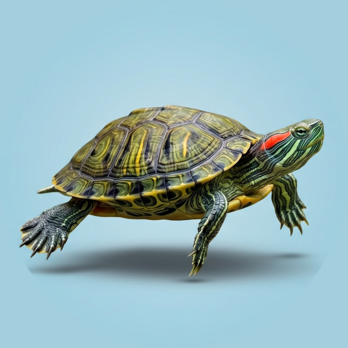 Aquatic turtle